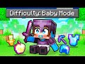 Minecraft but its on baby difficulty