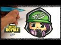 Tuto emoji graffeuse  fortnite