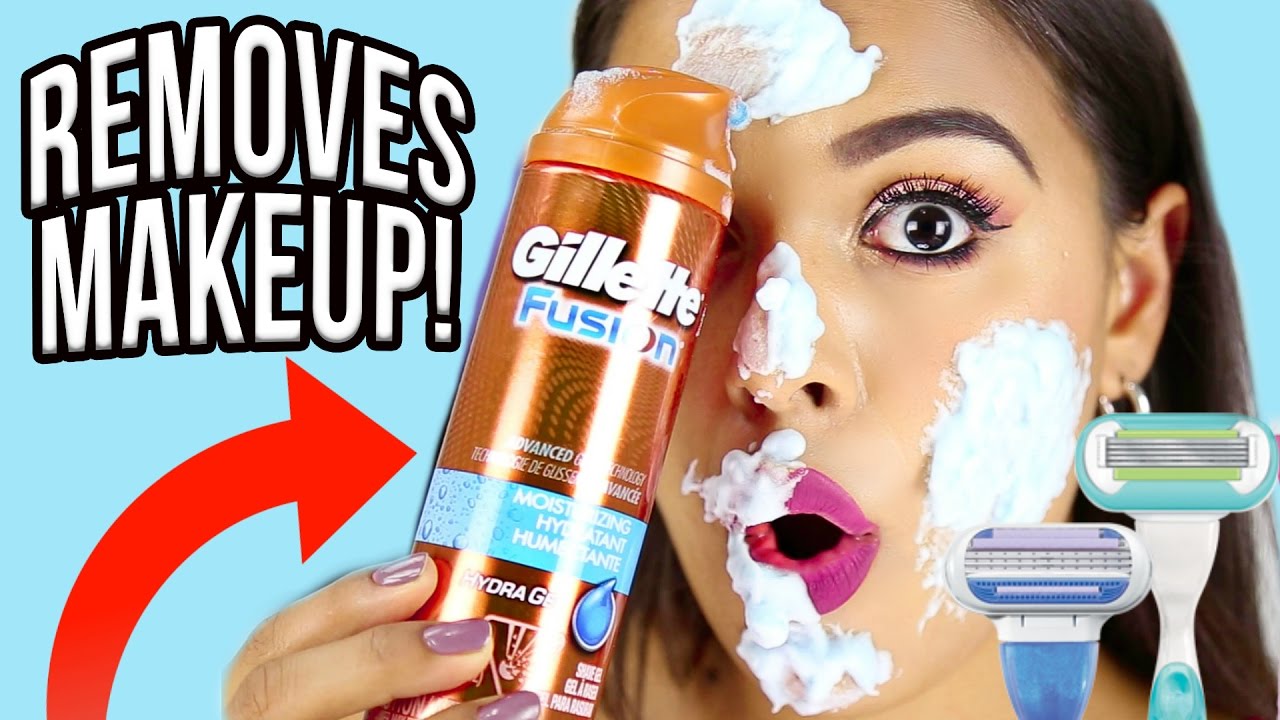 Beauty Busters: Poop or Woop? SHAVING GEL REMOVES MAKEUP! NataliesOutlet