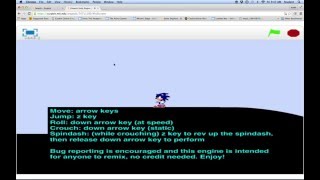 [MAC] Scratch Gameplay #1 - Sonic Engine V1.3 Wealth