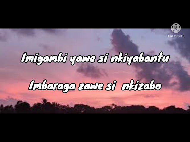 Imigambi yawe lyrics by Nice ndatabaye class=