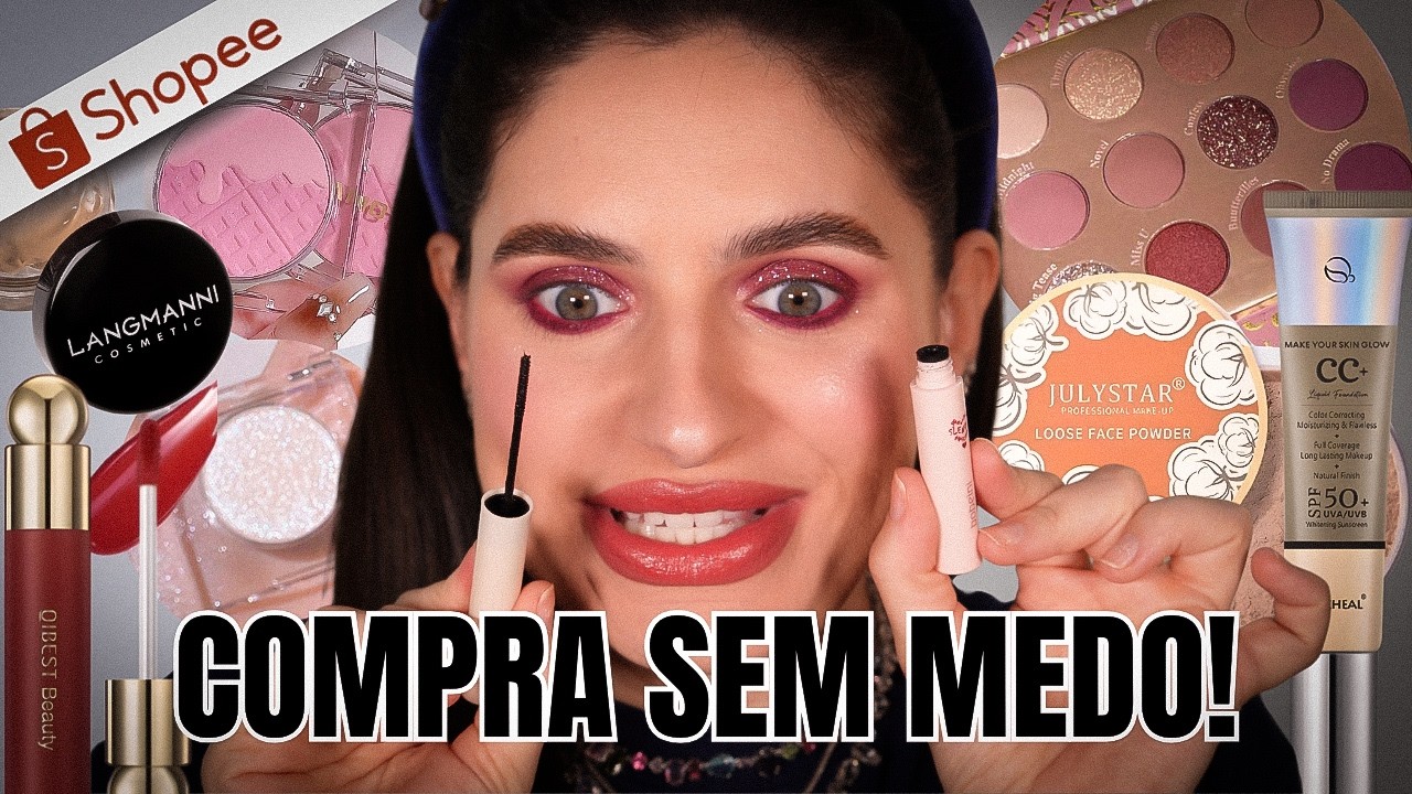 maquiagens da SHOPEE que valem CADA CENTAVO 💸