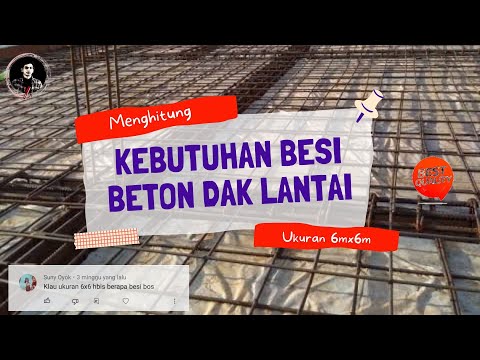 Video: Berapa ukuran tulangan #6?