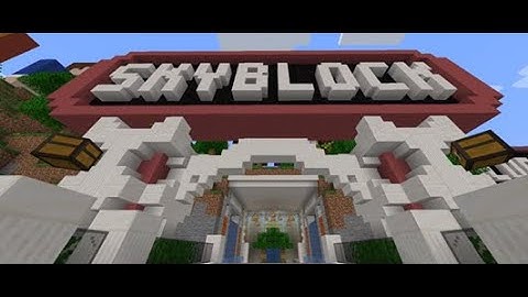Skyblock Walkthrough on Addstar MC Multiplayer Minecraft Server