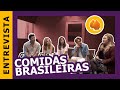 [ENG] KPOP IDOLS reagem a COMIDA BRASILEIRA ft. KARD | KARD try brazilian food + SPICY CHALLENGE