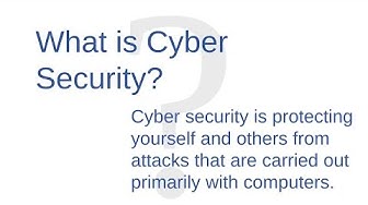 Why cyber Security