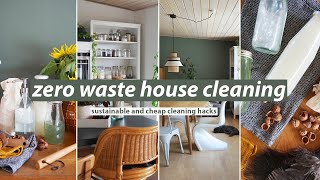 how to clean your home sustainably, and without waste