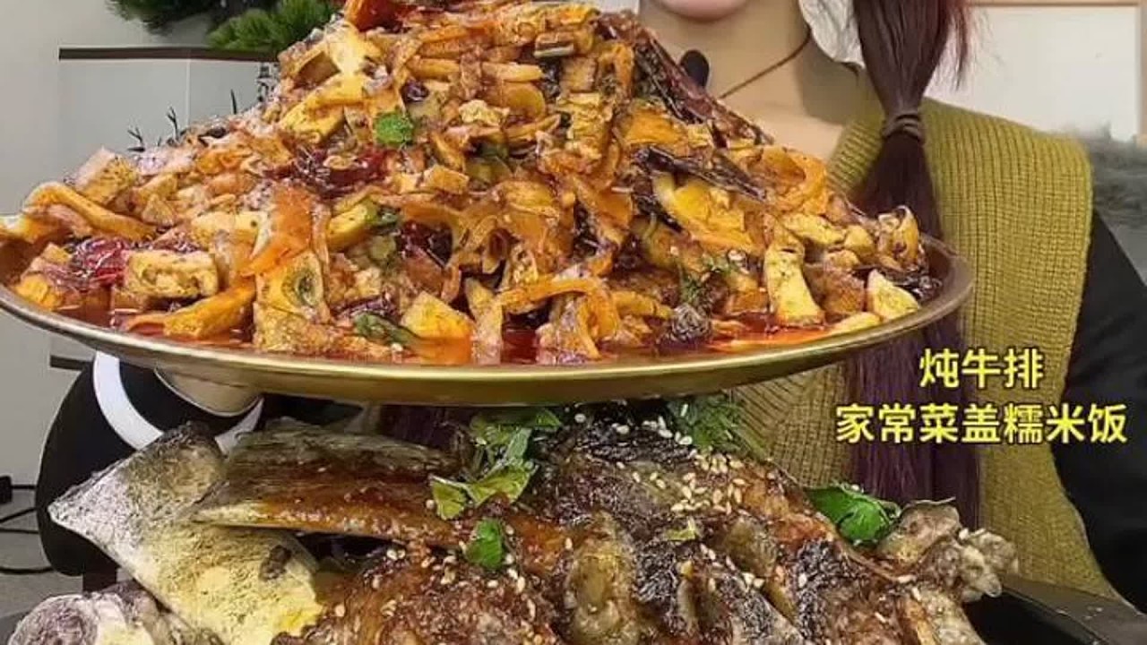 ASMR MUKBANG |牛排家常菜，美味盈口。