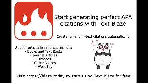 Free APA citation generator for any app