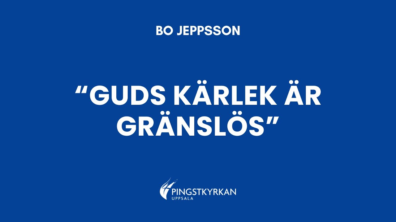 Gudstjänst från Uppsala pingst 2026-03-01