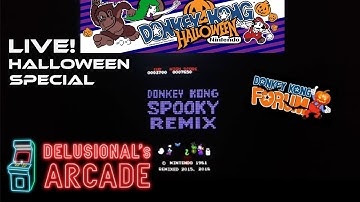 Donkey Kong Spooky Remix LIVE gameplay