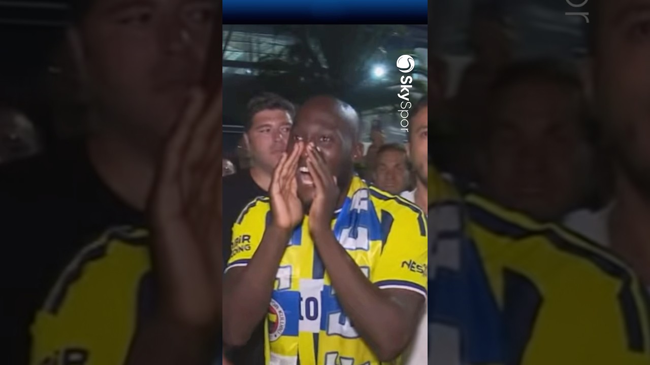 🔥 Fenerbahçe’nin yeni transferi Romelu Lukaku, İstanbul’a geldi!