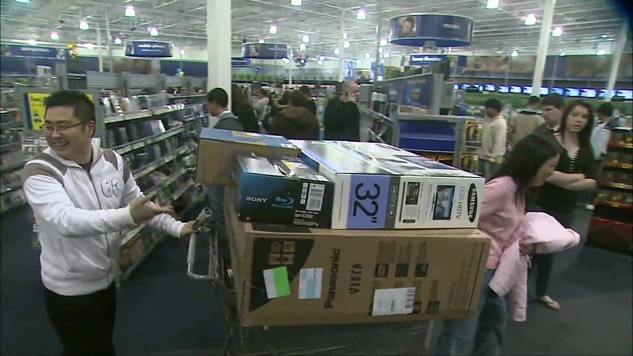 BLACK FRIDAY AT BEST BUY LAS VEGAS - YouTube