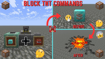 Command Block Tutorial #296: Block TNT Commands in Minecraft (1.21.6+)