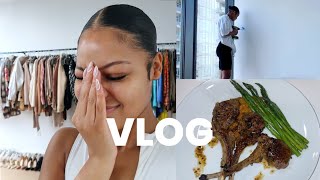 VLOG| Building My Closet | Cooking | Something Bad Happened