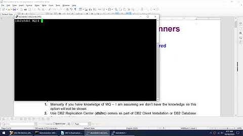 DB2 Q Replication For Absolute Beginners