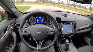 2020 Maserati Levante Trofeo - POV Driving Impressions screenshot 5