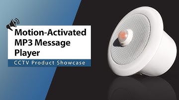 How It Works - the VoiceOFF Motion-Activated MP3 Message Player | System Q UK