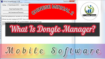 What is Dongle Manager | CM2 Dongle Manager | Mobile Software | CM2 Course Part 05