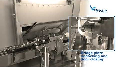 Telstar - LabTeamet - Automatic Row by Row vial loading   unloading system