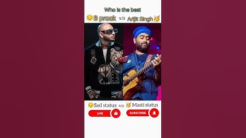Arijit Singh🌹v/s B praak❤️|| New Status Video|| 😔Sad v/s 🥳Masti Status Video|| [Ak Creation] #shorts
