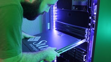 Racking the Sunfire V210 in my Homelab