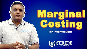 Marginal Costing - CA, CMA Inter Group 1 - Costing, CS Executive Module 2 - Mgt Accounting