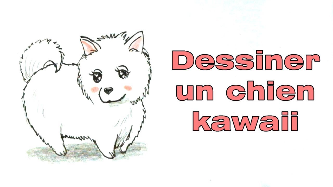 comment-dessiner-un-chien-kawaii-facilement-tape-par-tape-youtube