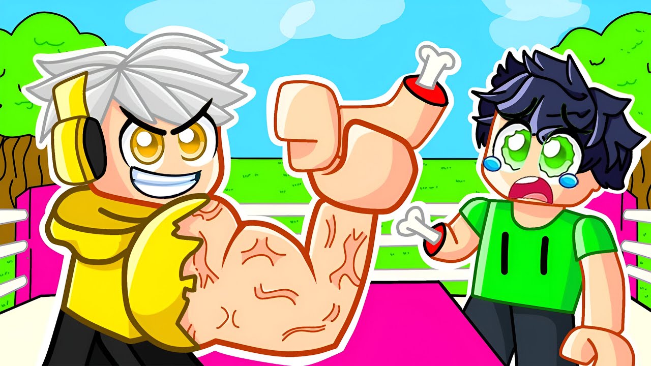 DIVENTO il PIÙ FORTE a BRACCIO di FERRO su Roblox!