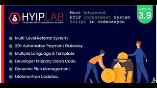 HYIPLAB V3.9 Complete HYIP Investment System Server Error Solved [Nulled]