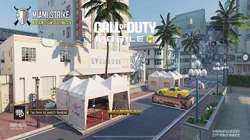 Call Of Duty: Mobile - Miami Blitz Map Gameplay!!! (Team Deathmatch Edition) | Milton37LiveCODM