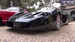 11 Black Maserati Mc12 - Monterey Auto Week 2013