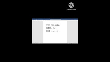 Learn Coding in 60 Seconds? 😱"  How to make Gamma symbol?