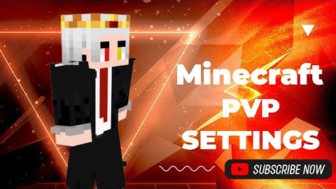 BEST PvP Settings For MCPE Touch Player!! // Mobile User // Minecraft Bedrock Edition