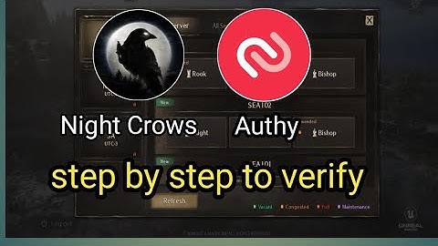 Step by step to Verify Night Crows to Authy apps || guide how to connect night Crows to Authy