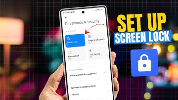 How to Set Up Screen Lock on Xiaomi, Redmi Phones | Change Screen Locking System on Xiaomi Phones