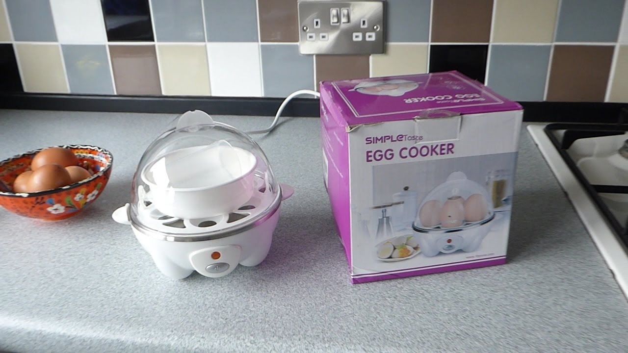 Electric Egg Cooker by Nostalgia, Open Box, Demonstration, Review, and  Taste Test 