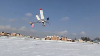 RC ORNITHOPTER &quot;RAROK&quot; . First Controlled Flight. RC MODEL. Махолет &quot;Rarok&quot;.