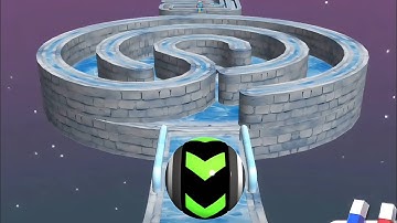 Sky Rolling Ball 3D Gameplay Speedrun Max All Levels 117