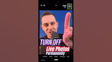 How to Disable Live Photos on iPhone Camera Permanently