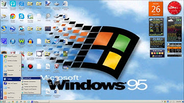 Windows 95 theme on Windows 7
