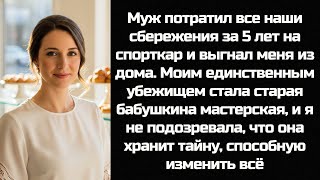 видео: Бабушка оставила мне в наследство пыльную мастерскую, но то, что я нашла внутри, оказалось дороже... картинка: Бабушка оставила мне в наследство пыльную мастерскую, но то, что я нашла внутри, оказалось дороже...