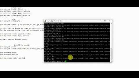 Apache PHP/MySql, PhpMydmin in AWS  PART - 2