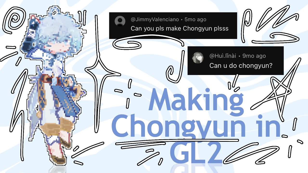 Making Chongyun from Genshin Impact In GL2