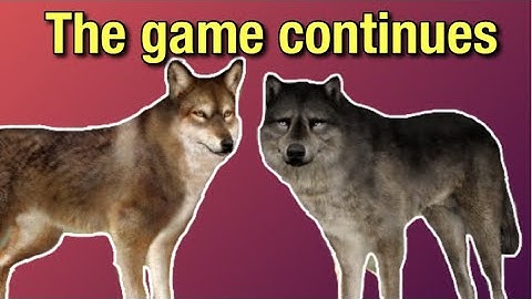 Wolf Game The Wild Kingdom Beta Testing Part 8 (iOS device)