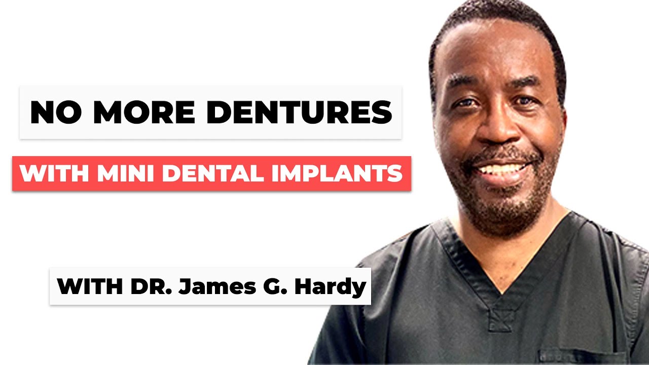 Replacing Missing Teeth with Mini Dental Implants with Louisburg, NC Dentist Dr. James G. Hardy