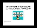 MONITOREAR Y CONTROLAR EL TRABAJO DEL PROYECTO