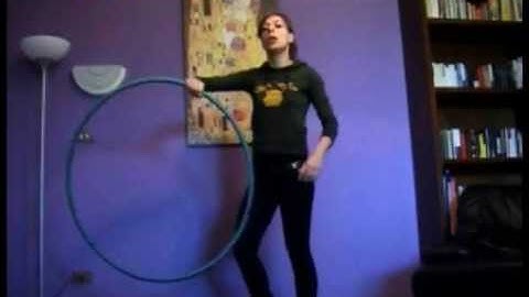 Juggling tutorial: hula hoop, jump through with a twist
