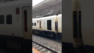 885系特急リレーかもめ号長崎行き途中武雄温泉で新幹線と接続