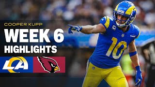 Highlights: Every Cooper Kupp Catch From 148-Yard Game vs. Cardinals In Week 6